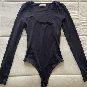 Babaton squareneck contour bodysuit